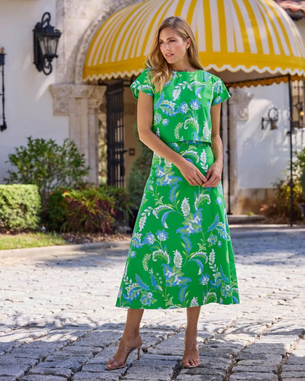 Jeanette Skirt - Stretch Poplin | Jude Connally