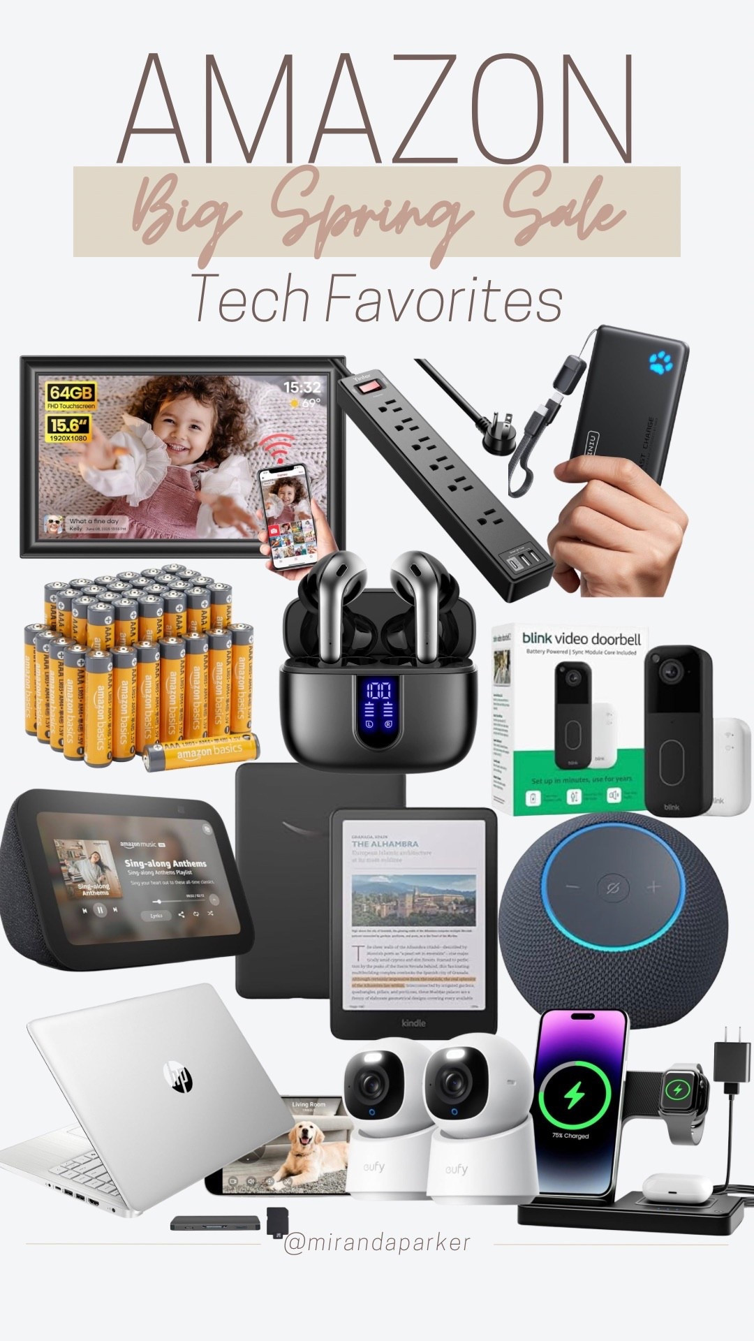 Big spring deals on top tech  at Amazon  

#LTKSaleAlert