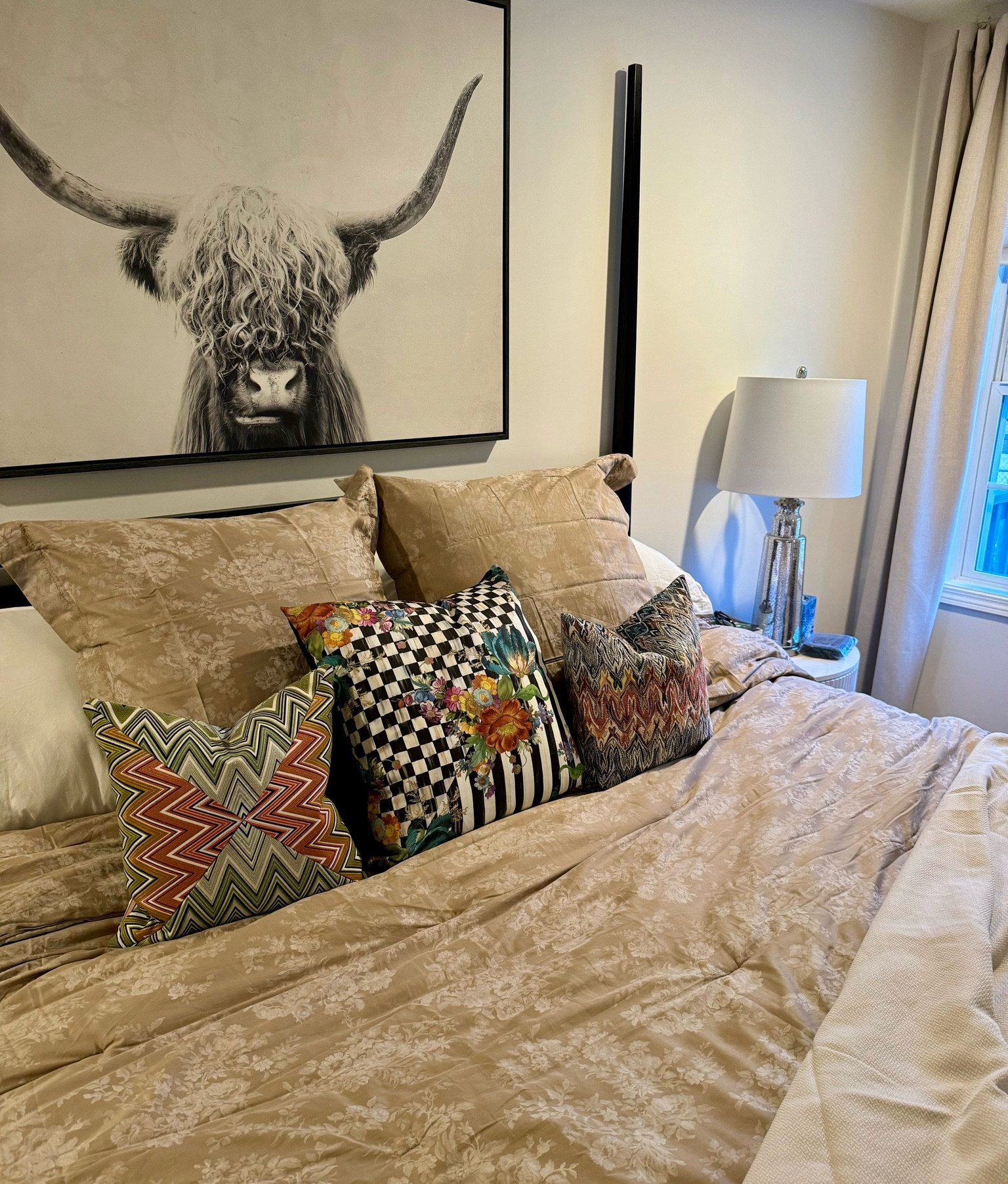 New year, new bedding… anyone else feel like they want a fresh start? I wanted a more grown up, luxurious feel. ☺️ love how it turned out  

#LTKfindsunder100 #LTKhome #LTKover40