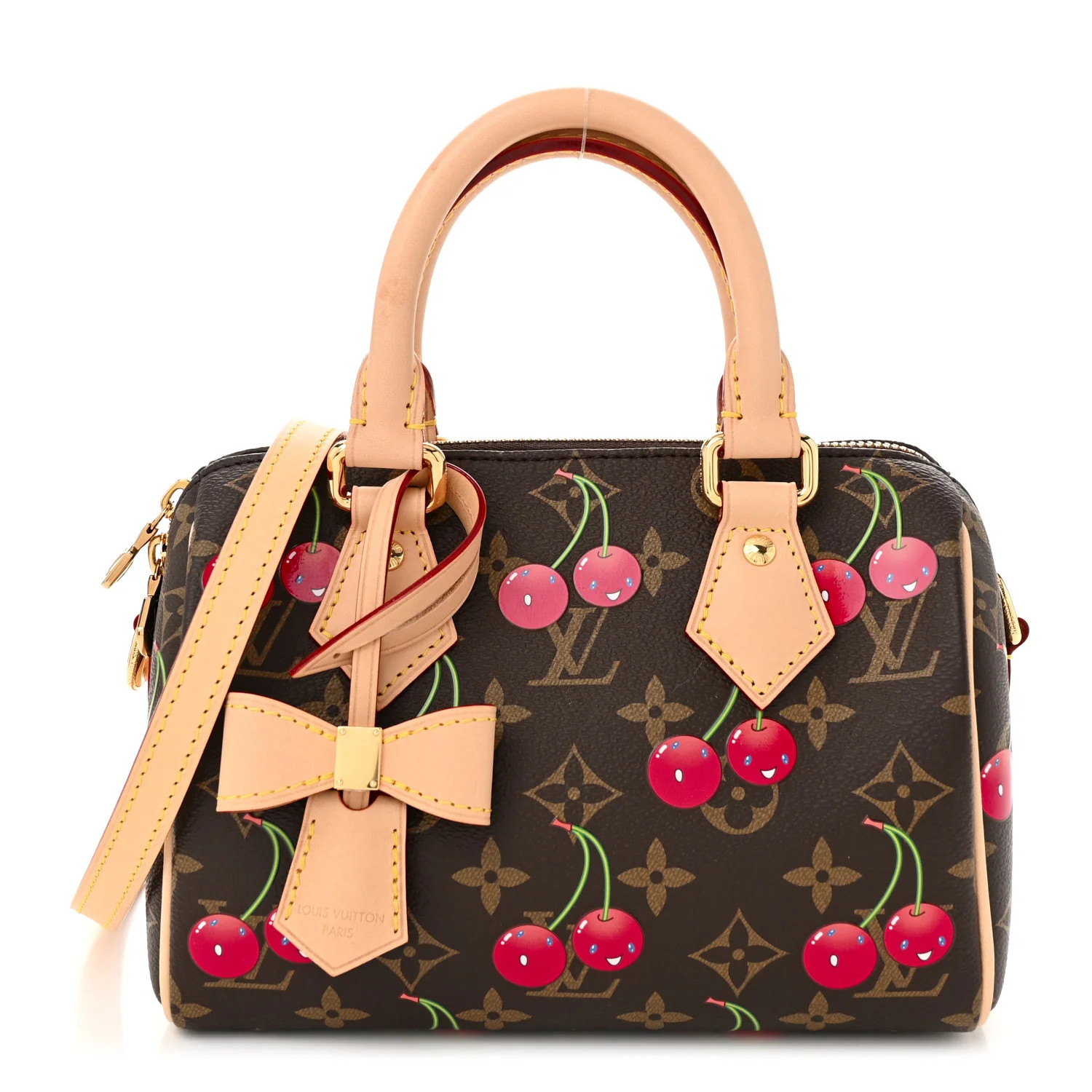 LV X TM Monogram Cerises Speedy Bandouliere 20 | FASHIONPHILE (US)