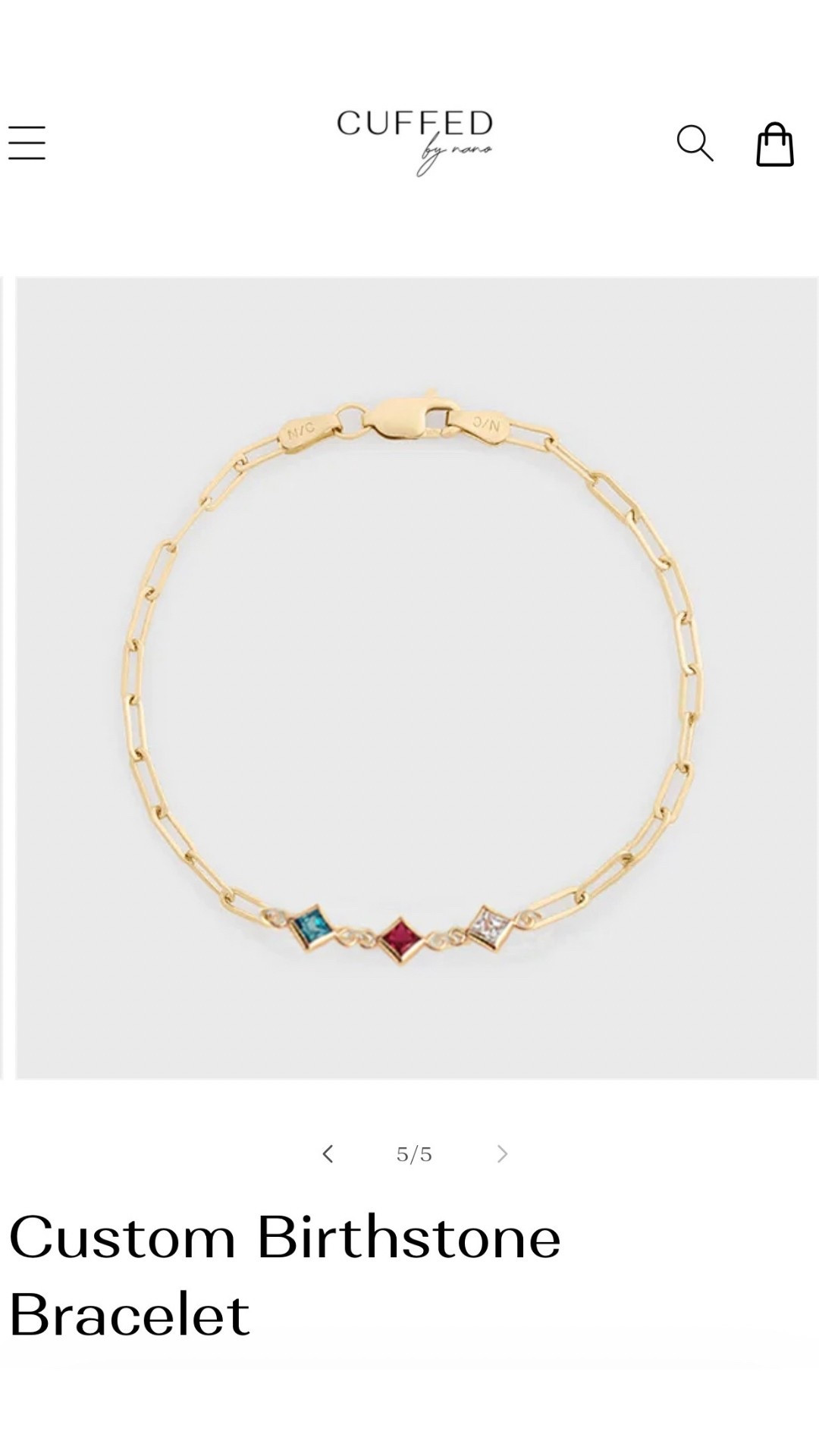 Cuffed By Nano birthstone bracelet ❤️ 
Up to 6 birthstones can be added 
I love this for a gift idea too! 

Gift ideas, personalized jewelry, birthstone bracelet, gold jewelry, Mother’s Day gift ideas, new mom gift, Cuffed by Nano 

#LTKFindsUnder100 #LTKFamily #LTKGiftGuide