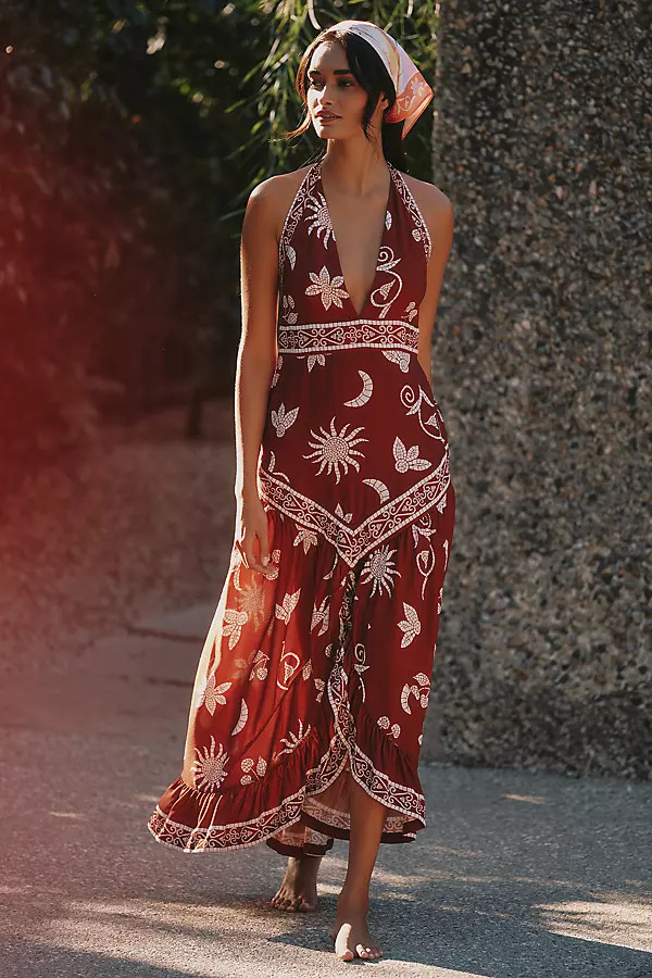 Celandine Scarf Dress | Anthropologie (US)