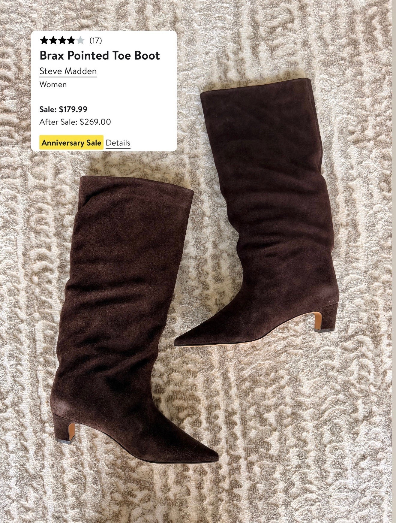 The most chic boot from Nsale

#LTKOver40 #LTKSaleAlert #LTKgrwm