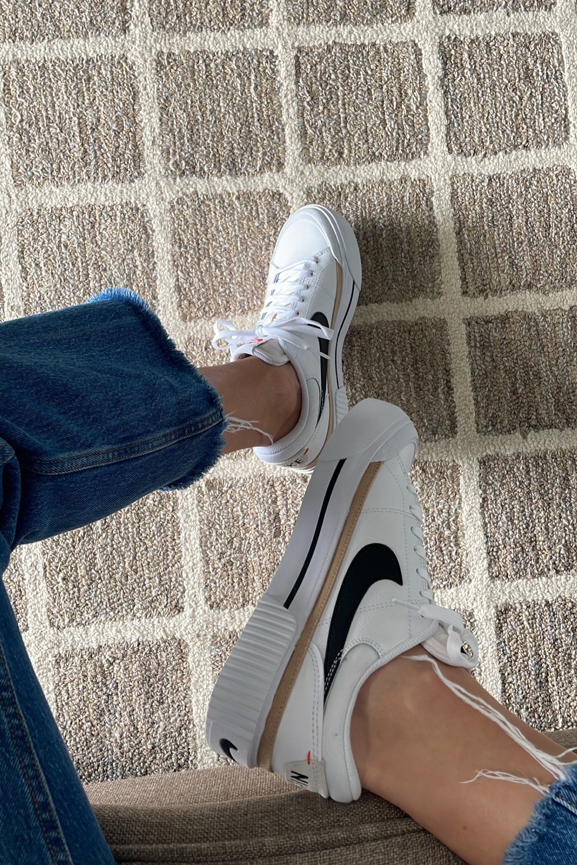 Nike Court Legacy Lift - the sneakers I’ve been eyeing for over a year! All sizes currently available at Footlocker & some on StockX. Fit true to size. Under $100.  #sneakers #nike 

#LTKFind #LTKshoecrush #LTKunder100