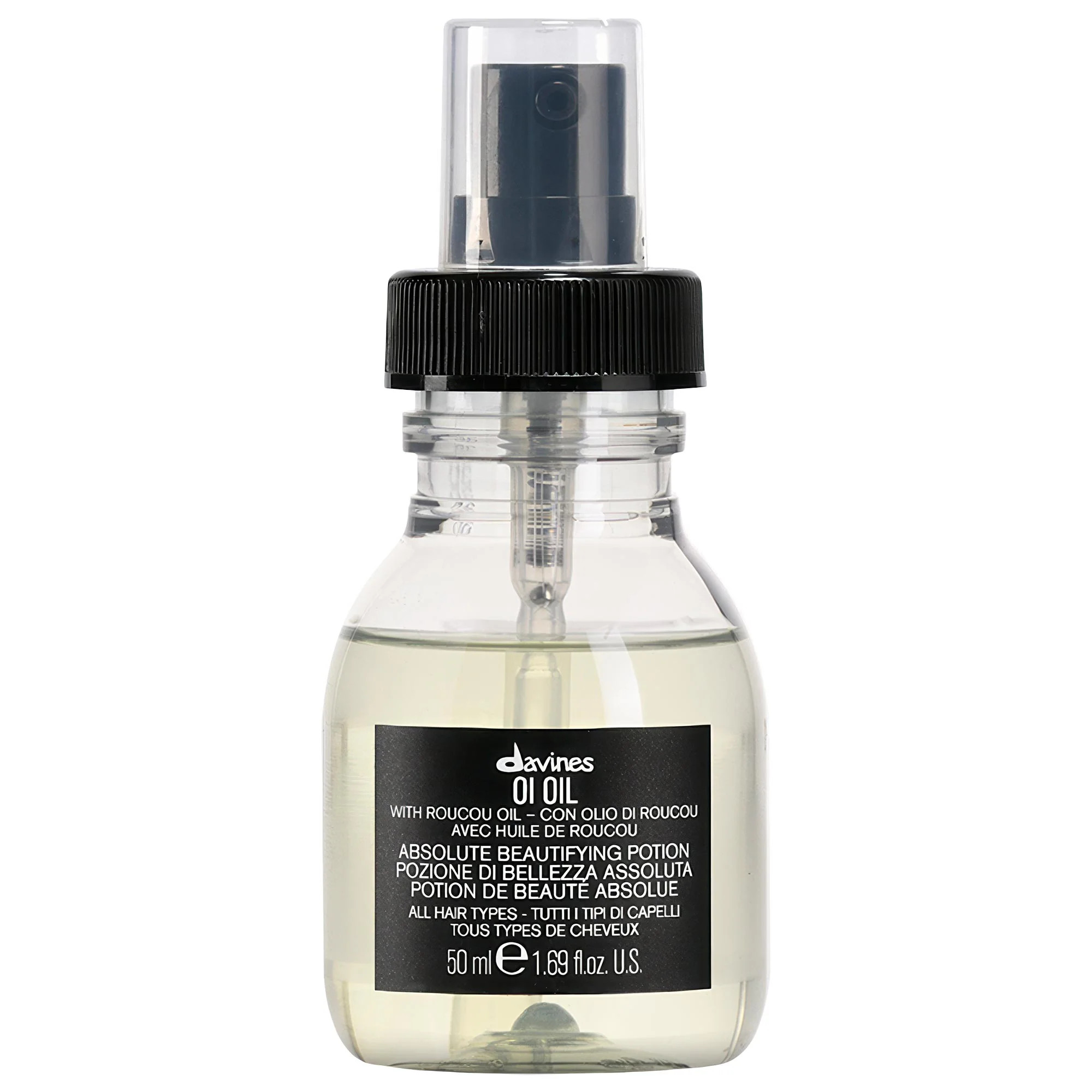 Davines Mini OI Hair Oil for Softness and Shine 1.69 oz/ 50 ml | Sephora (US)