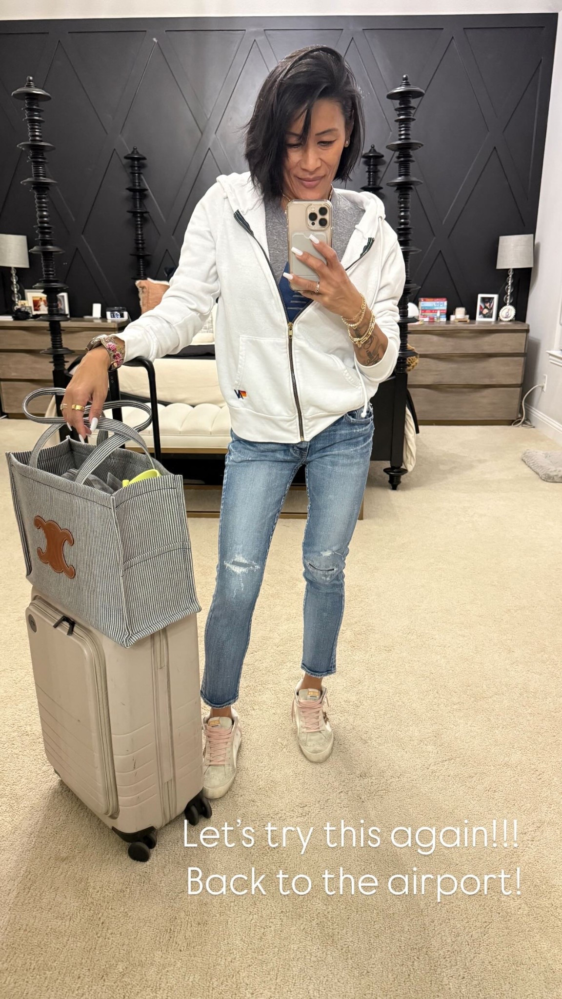 Take 2...Let’s try this again!!! Back to the airport! 

 

#LTKOver40 #LTKStyleTip #LTKTravel