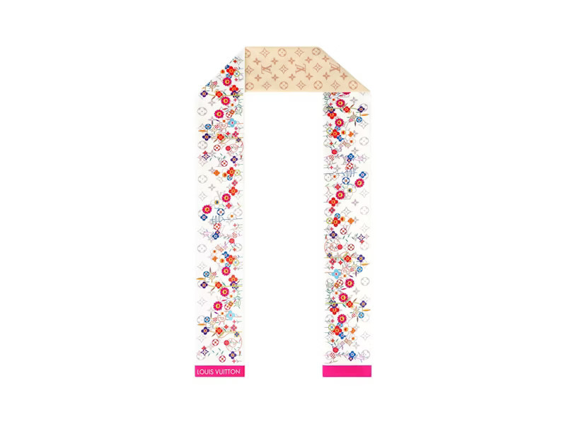 Women's Louis Vuitton x Takashi Murakami Superflat Monogram Bandeau in White | StockX
