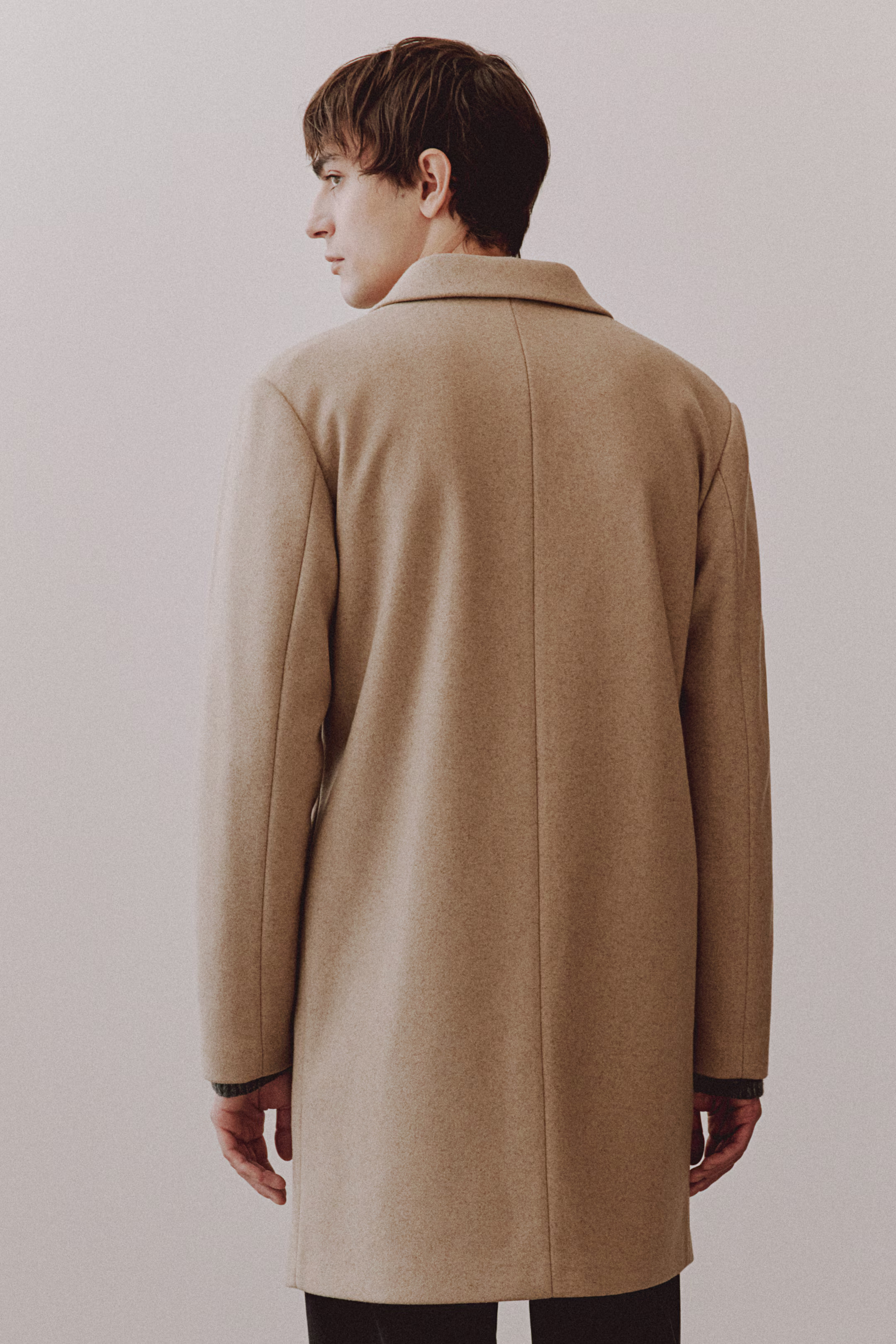 Slim Fit Wool-Blend Coat | H&M (US + CA)