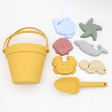 Kids Beach Toys - Toddler Sand Toys Sandbox Toys with Beach Bucket Shovel Set, Sand Castle Toys Trav | SHEIN