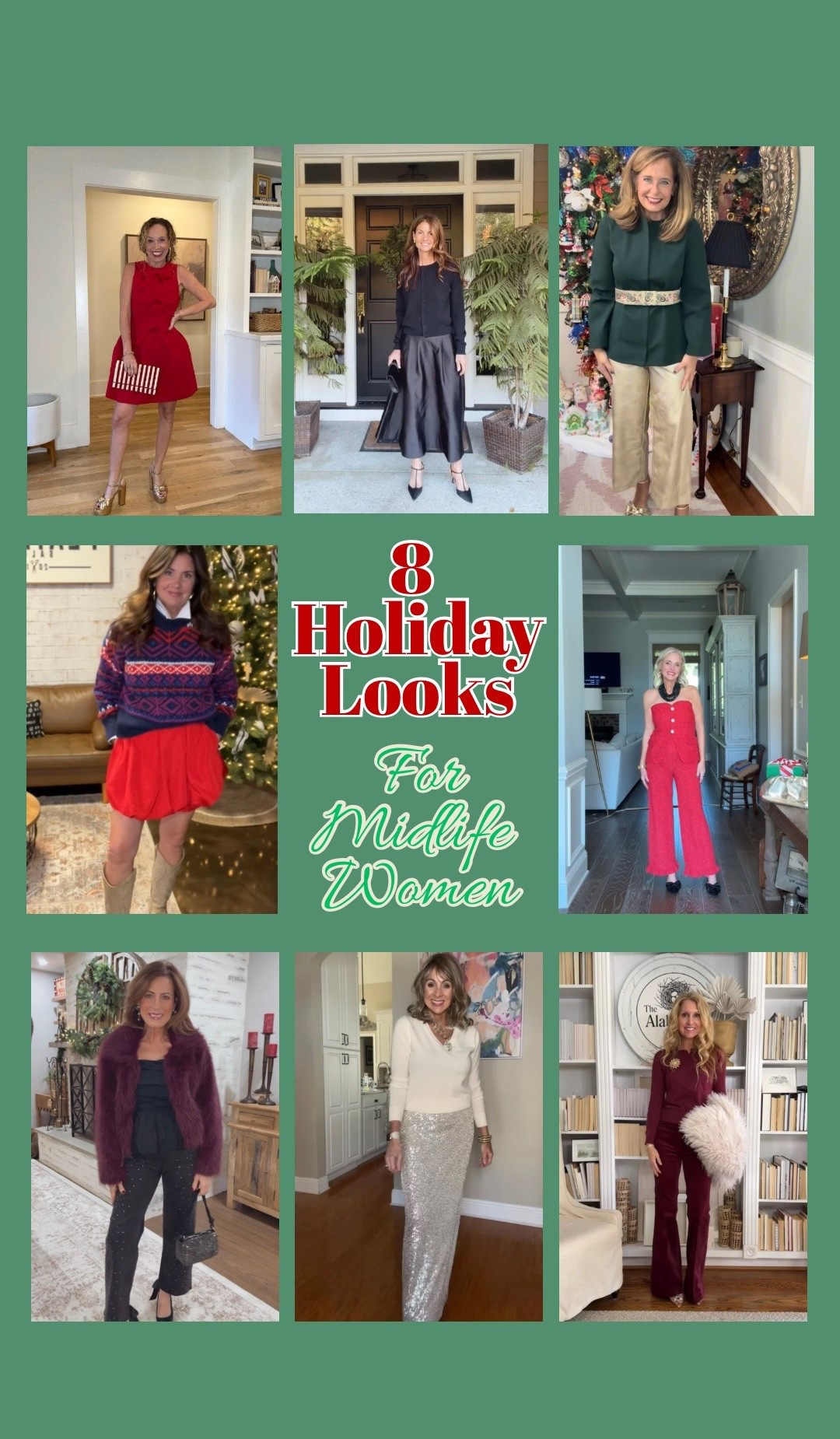 I’m joining my friends to inspire you with a few holiday looks.
Different price points - different body types.



#LTKOver40 #LTKHoliday #LTKPetite