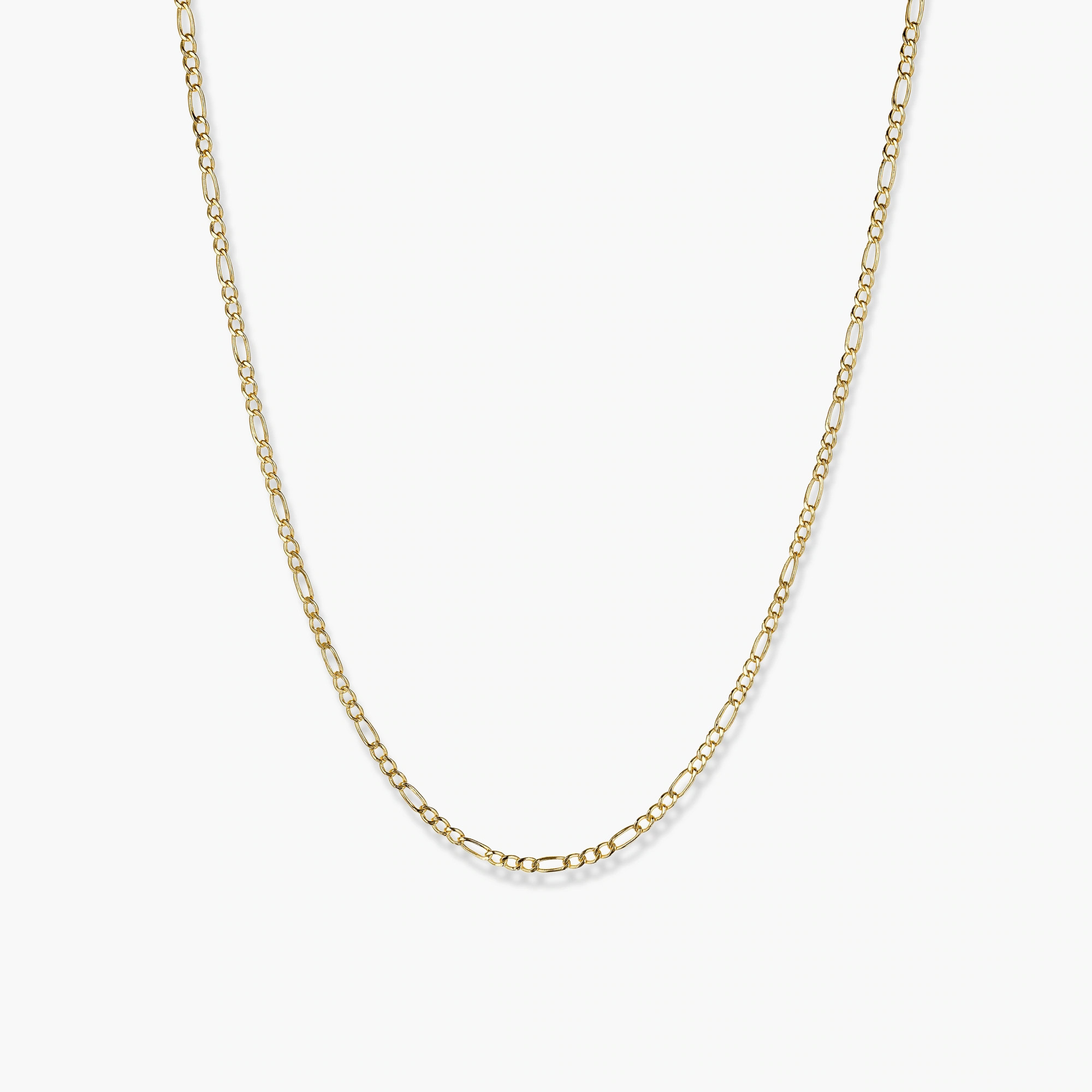 Figaro Chain Necklace | Mejuri Fine Crew