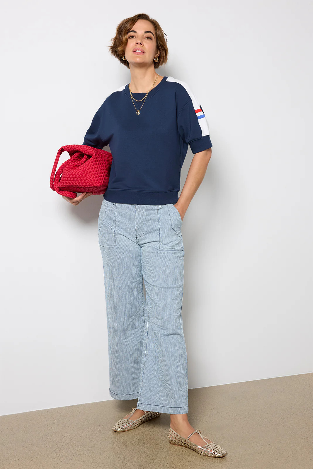 Elliot Colorblock Sweatshirt | Evereve