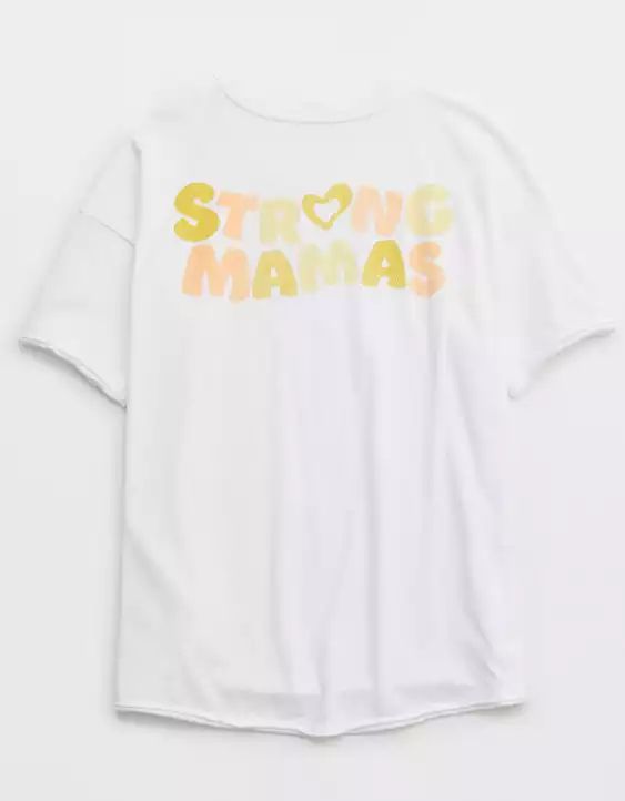 Aerie Mama Graphic Oversized Boyfriend T-Shirt | Aerie