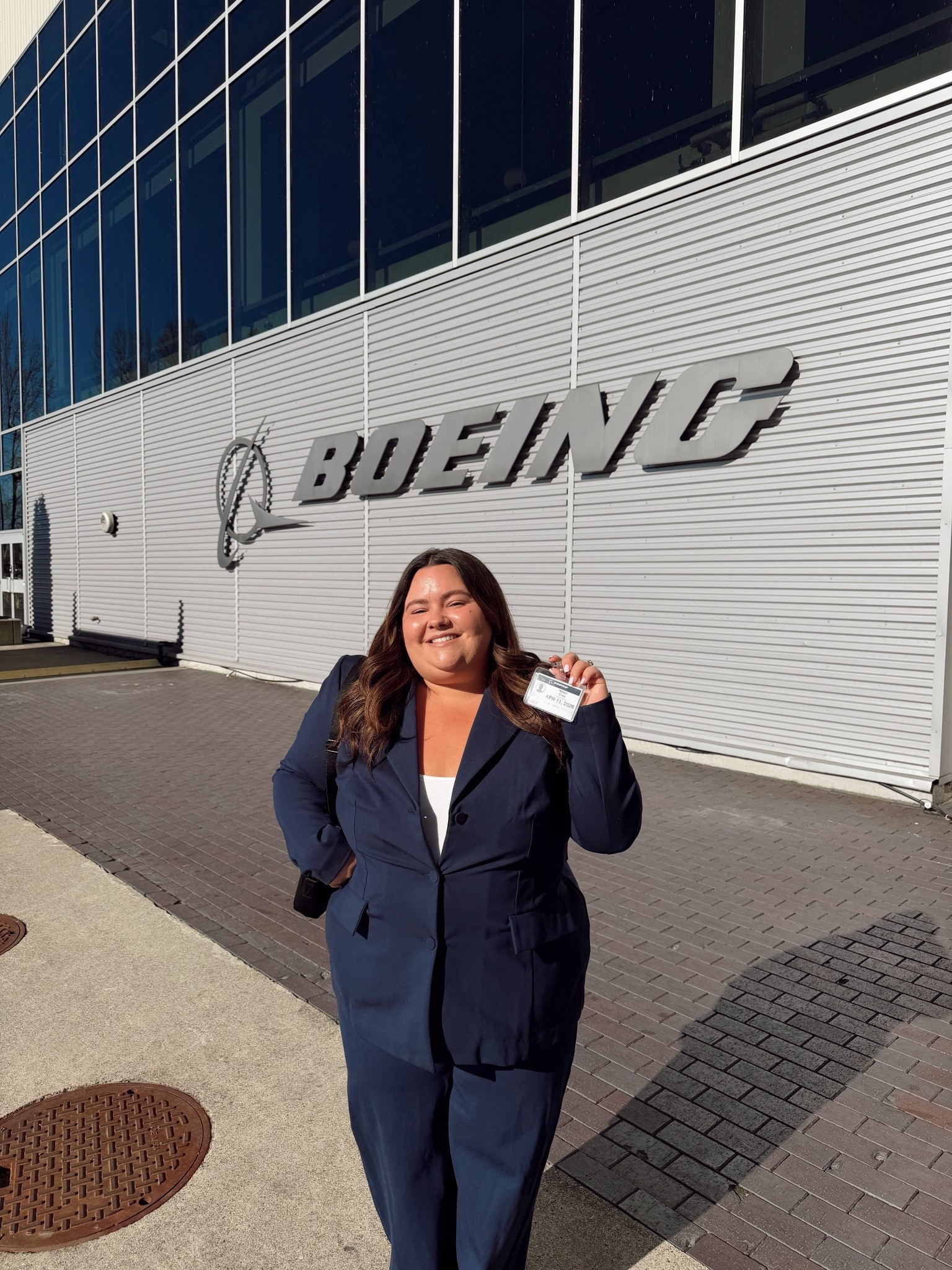 Plus size stretchy suit I wore on a trip to Boeing as a woman in aviation 
@Eloquii size 20 

#LTKPetite #LTKPlusSize #LTKWorkwear