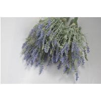 Artificial Lavender Bunch, Light Purple Fake Lavenders, Home Decor Flowers, Wedding Flowers | Etsy (US)