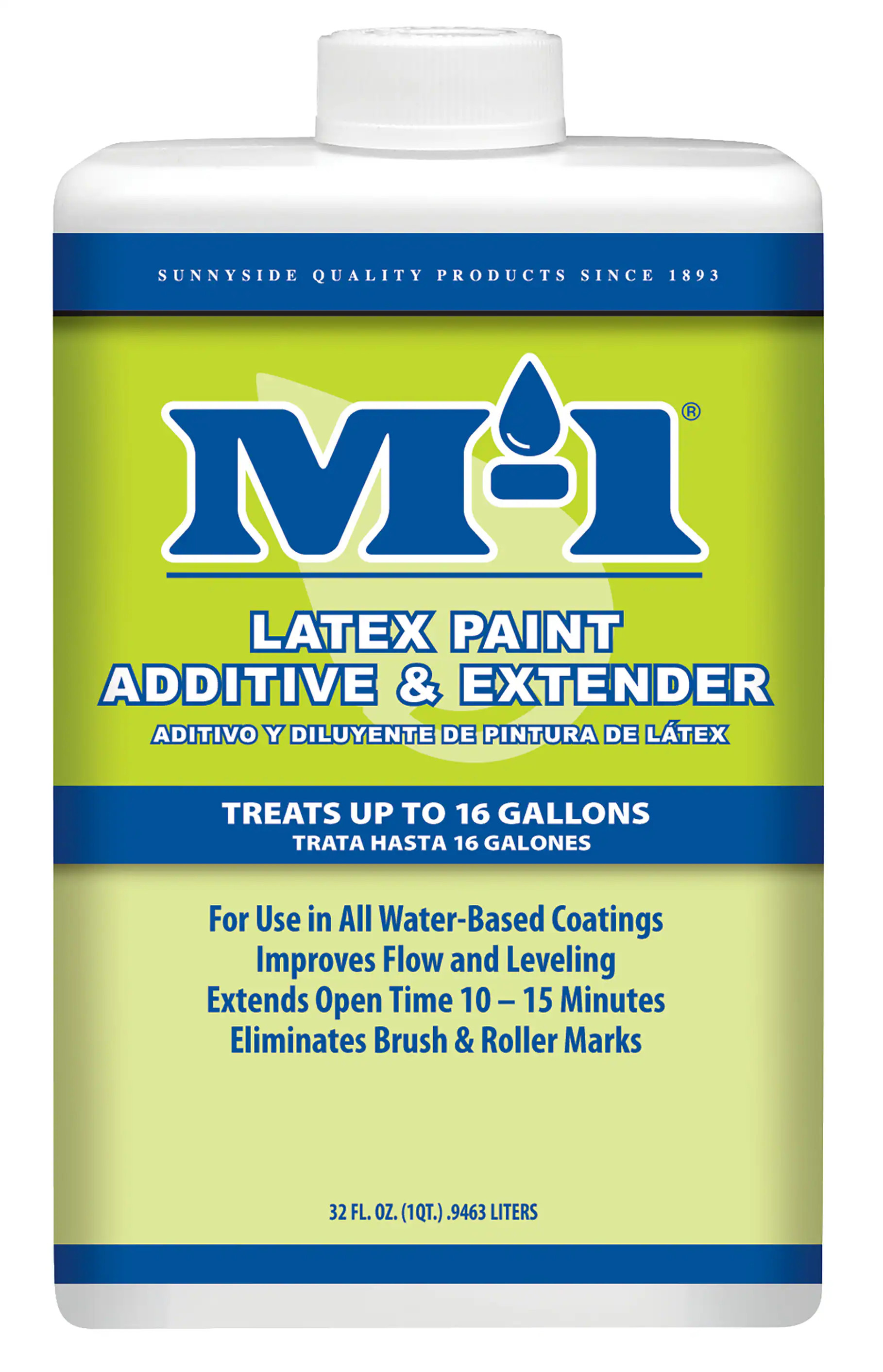 M-1 Latex-Based Extender, Treats 16 Gallons, Interior/Exterior Paint texture additive (Actual Net Contents: 32-fl oz ) | 70332M | Lowe's