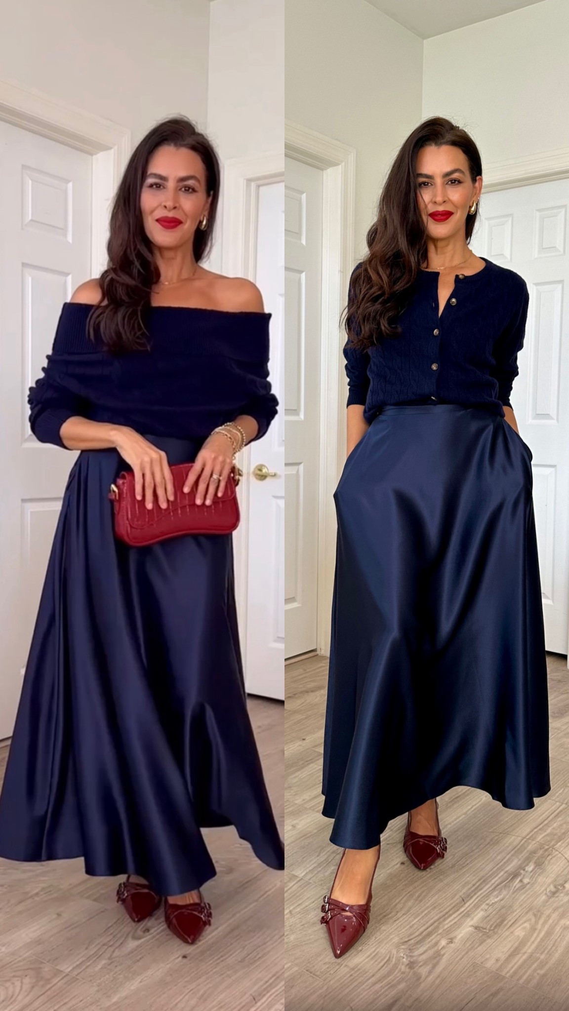 20% off on cardigan and skirt. No minimum! W/code: EOYS2025 lipstick: feels so grand 

#LTKSaleAlert #LTKSeasonal #LTKOver40