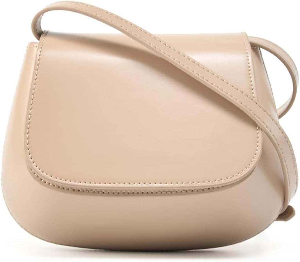 MFFOR Small Genuine Leather Crossbody Bags, Cute Purses for Women, Mini Handbag, Shoulder Bag wit... | Amazon (US)