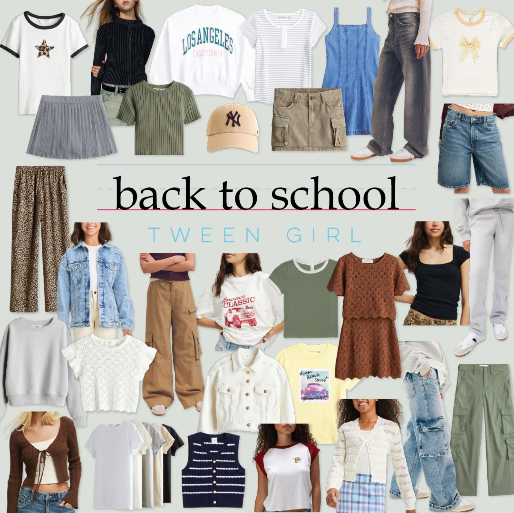 Back to school in style!  From cute tops to trendy jeans, we've got everything your tween girl needs to shine.

#BackToSchoolFashion #TweenStyle #Fashionista #BackToSchoolVibes

#LTKBacktoSchool #LTKFamily #LTKKids