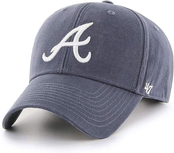 '47 Atlanta Braves Legend MVP Adjustable Vintage Navy Strapback Hat | Amazon (US)
