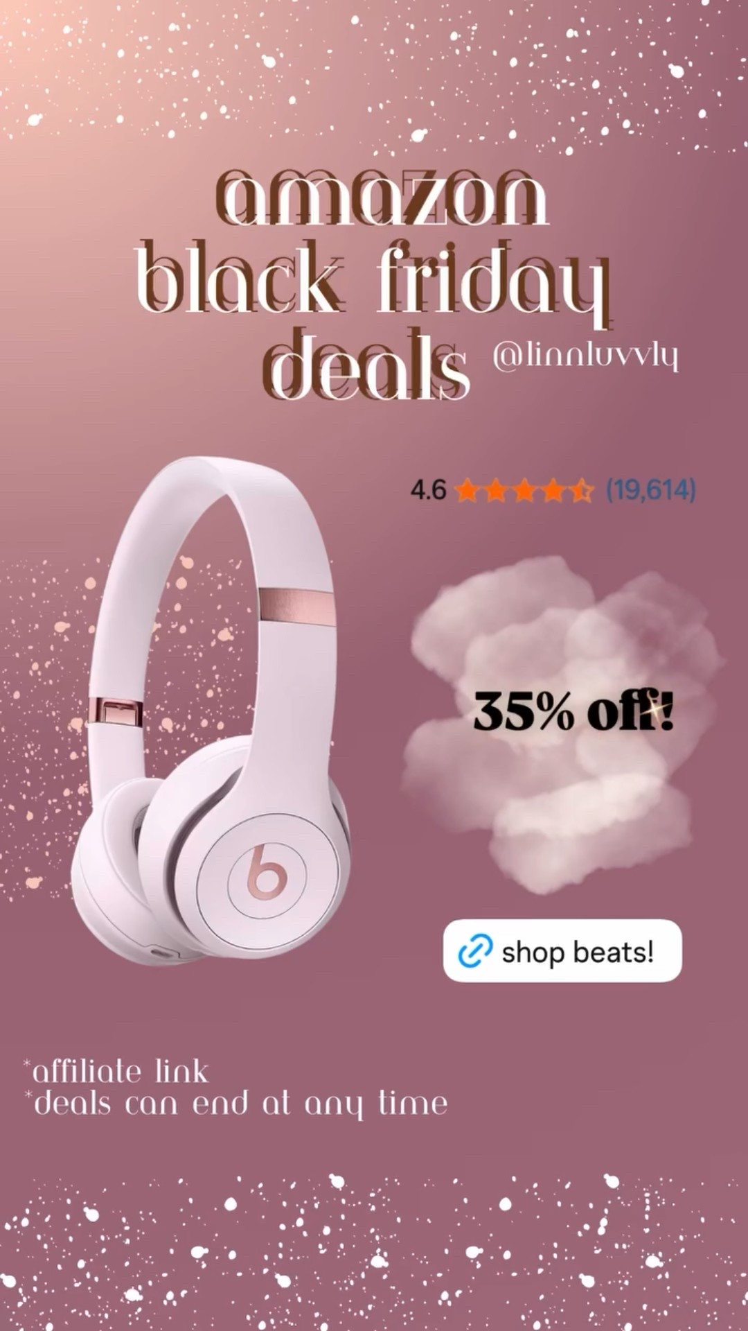 Beats Solo 4 Wireless Bluetooth On-Ear Headphones, Cloud Pink

#LTKCyberWeek #LTKSaleAlert #LTKGiftGuide