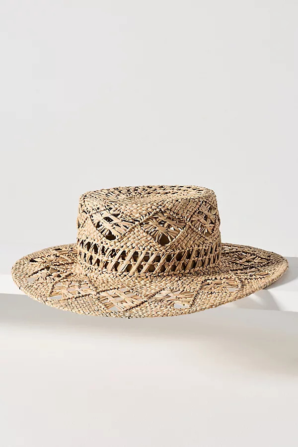 Straw Boater Hat | Anthropologie (US)