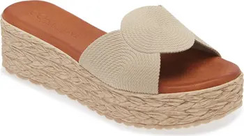 Cordani Britta Espadrille Platform Wedge Slide Sandal (Women) | Nordstrom | Nordstrom