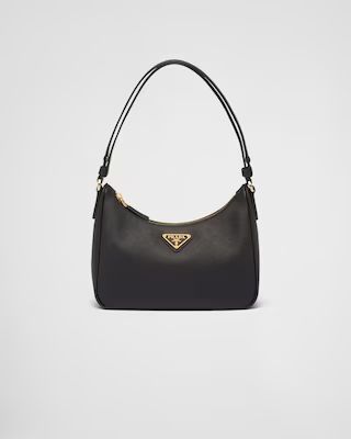 Prada Re-Edition Saffiano leather mini bag | Prada US