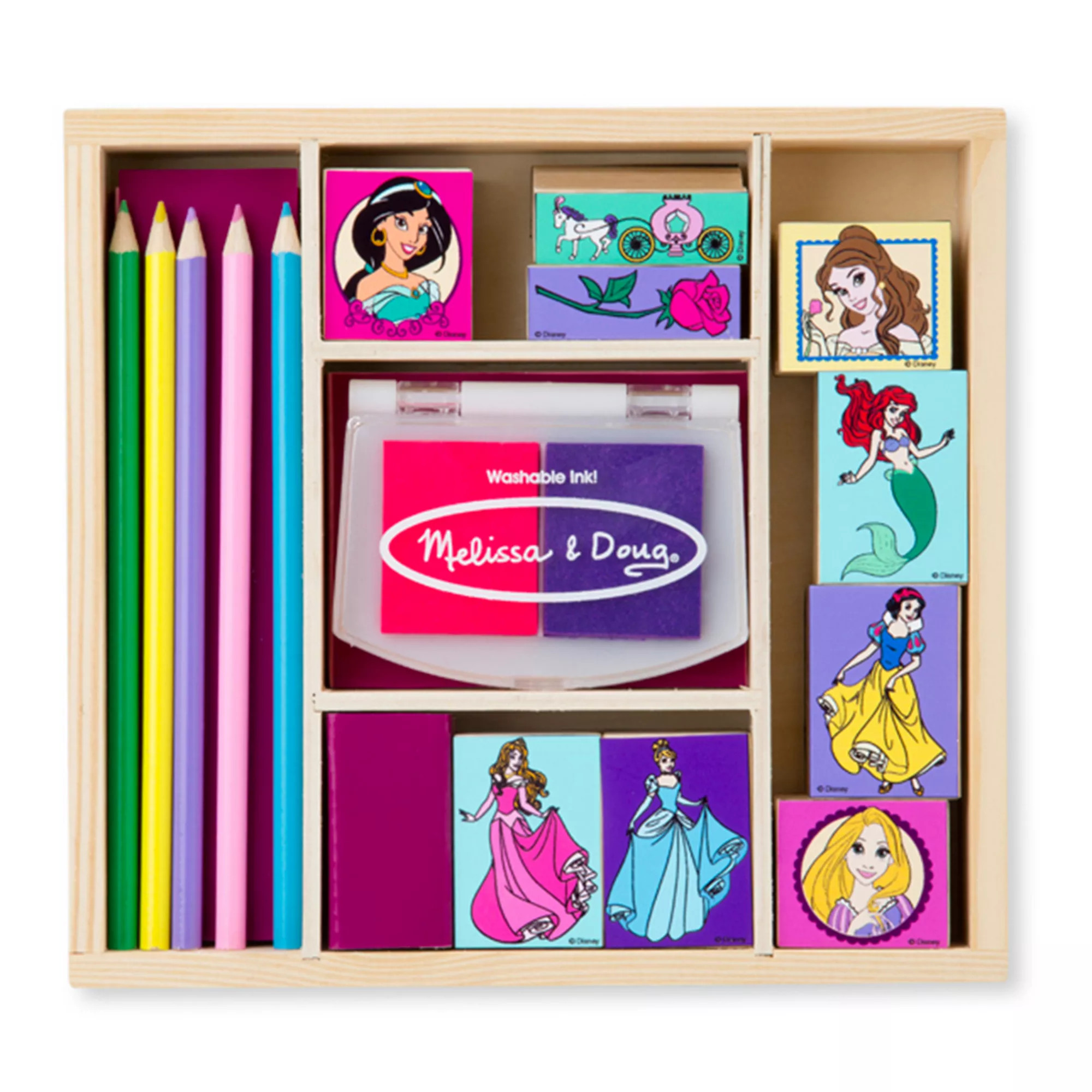 Disney Princess Wooden Stamp Set by Melissa & Doug | Kohl's