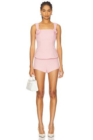 Clemence Top in Blush | Revolve Clothing (Global)