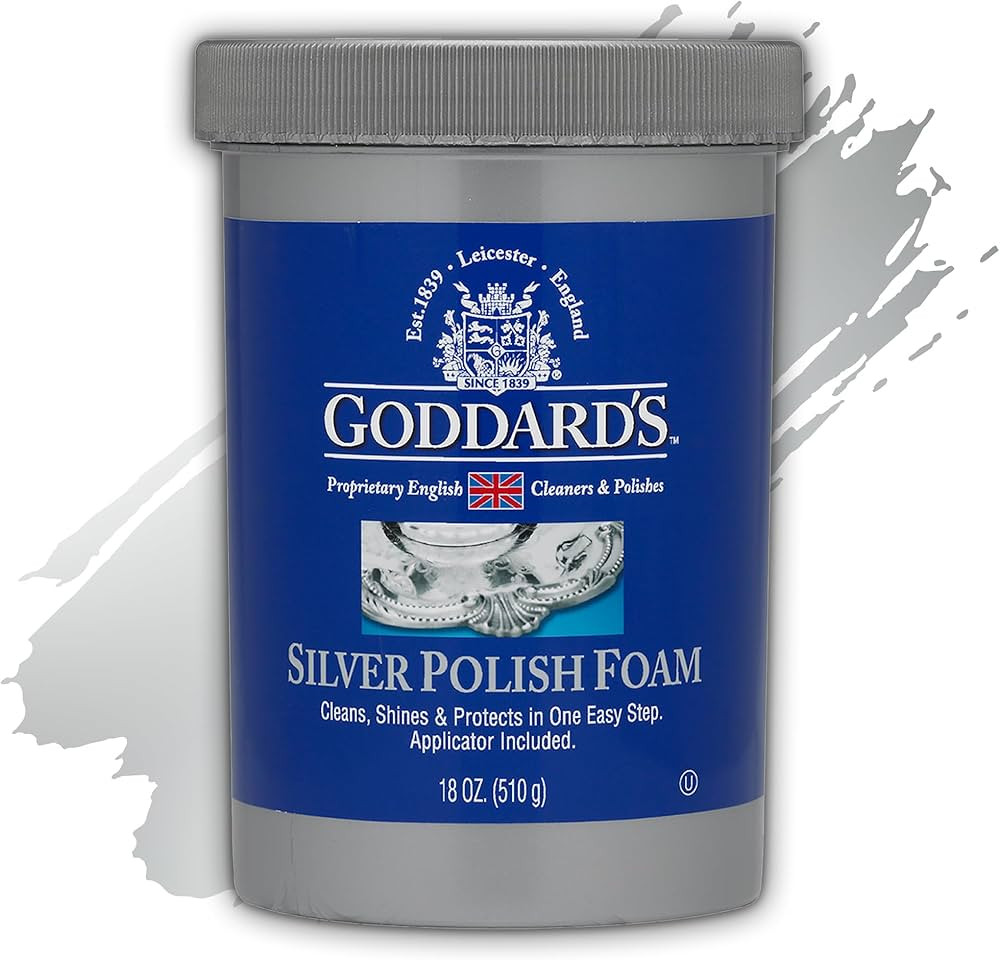 Goddard’s Silver Polish Foam – Silver Jewelry Cleaner for Antiques, Accessories, Ornaments & ... | Amazon (US)