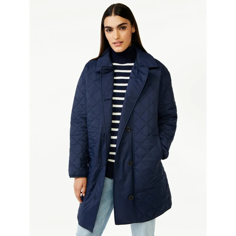 Free Assembly Women's Oversized Liner Jacket | Walmart (US)