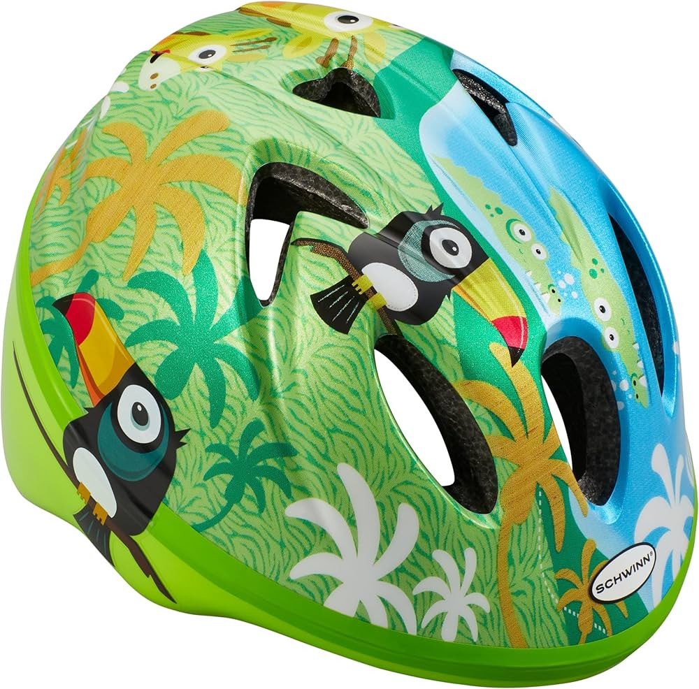 Schwinn Classic Toddler and Baby Bike Helmet, Dial Fit Adjustment, Kids Age 1 - 5 Year Olds, Girl... | Amazon (US)