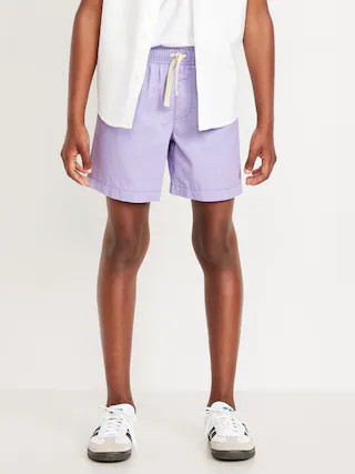 Above Knee Twill Pull-On Shorts for Boys | Old Navy (US)