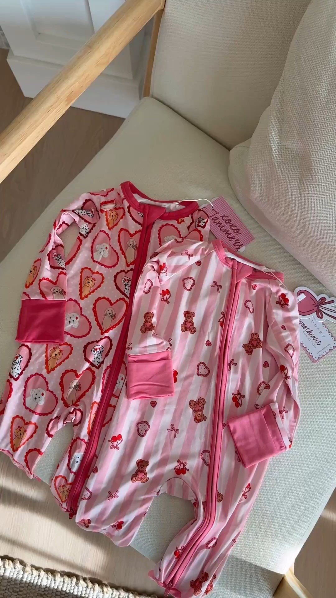 We got our valentines pjs in from In My Jammers and they are SO cute! Our favorite pjs! They are incredibly soft and Banks can wear them for much longer than most of her clothing because of the stretch!

Valentine’s Day | baby girl | baby clothes | onesies | zipper pjs 

#LTKBaby

#LTKootd #LTKFindsUnder50 #LTKBaby