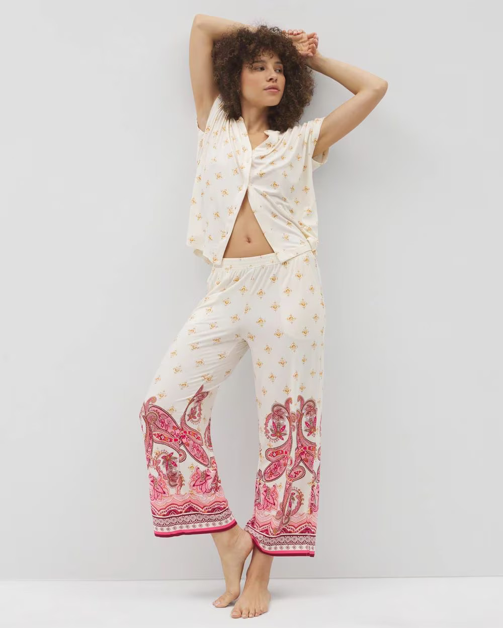 Cropped Pajama Pants | Soma | SOMA