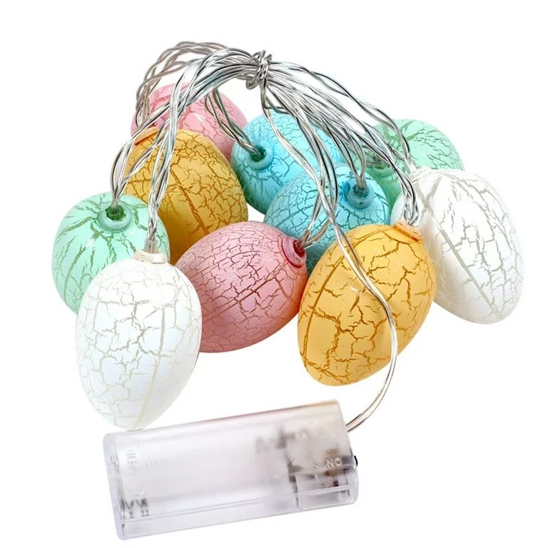 Mnycxen Home Decor Easter Decorations Lights,Easter Eggs Led String Lights Battery Operated | Walmart (US)
