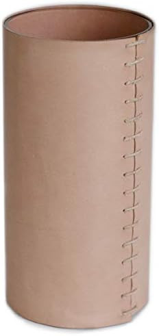 Glimpse & Hollow Leather Vase - Modern Vase Living Room Decor | Flower Vase, Decorative Vase Gift... | Amazon (US)