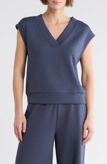 Whisper V-Neck Short Sleeve Knit Top | Nordstrom Rack