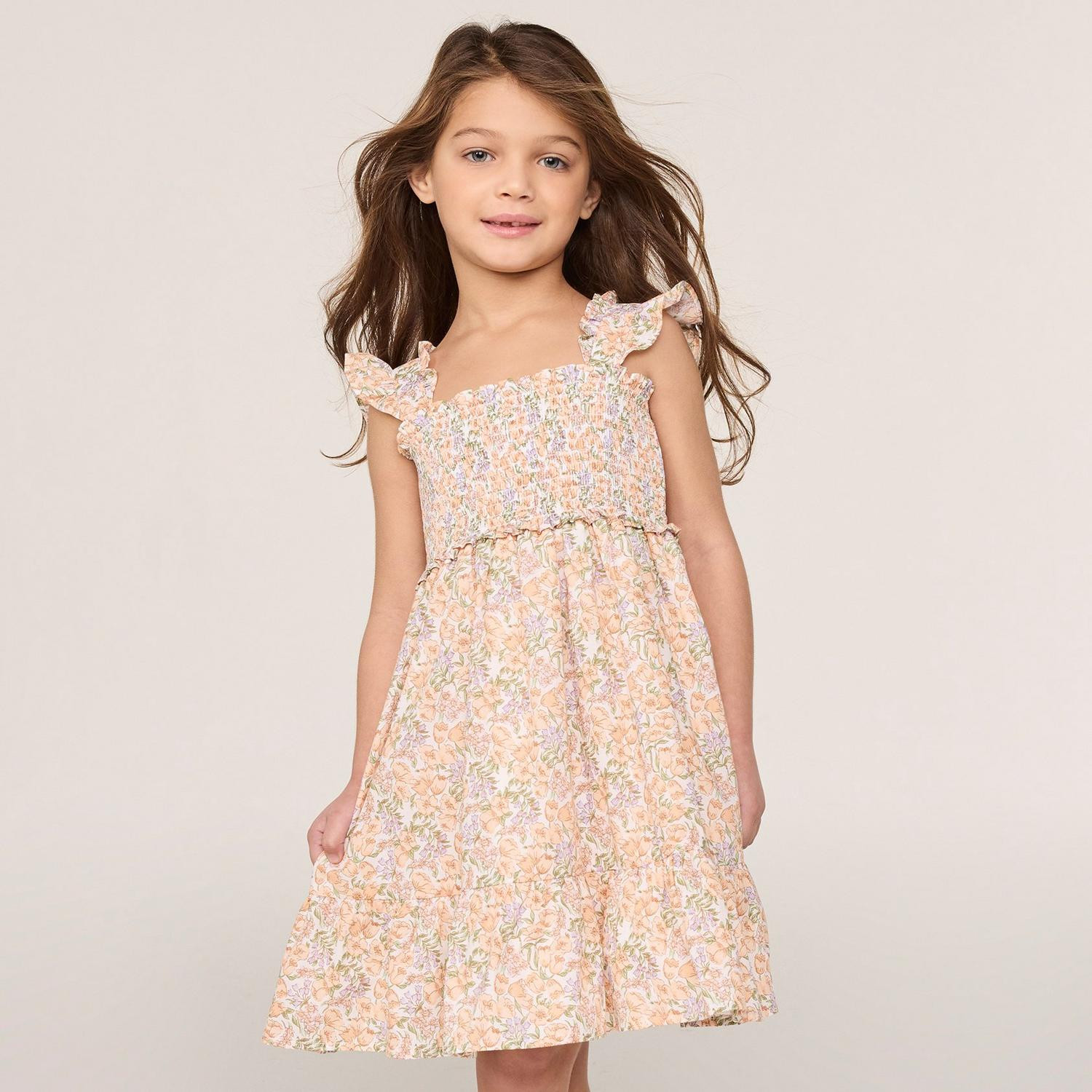The Emily Floral Smocked Sundress | Janie and Jack