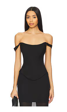 Mother of All Azalea Corset in Black from Revolve.com | Revolve Clothing (Global)