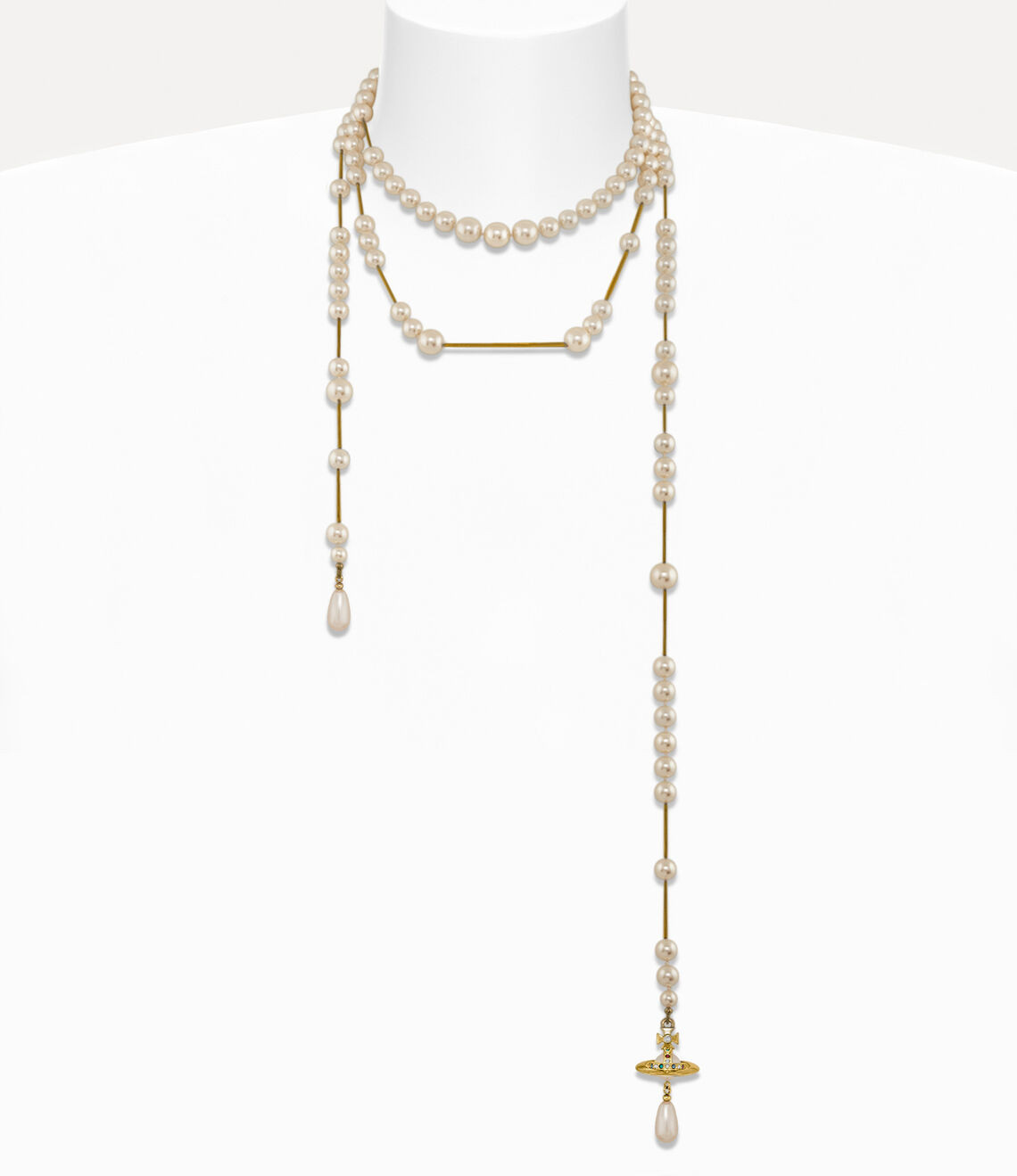 Broken Pearl Necklace | Vivienne Westwood