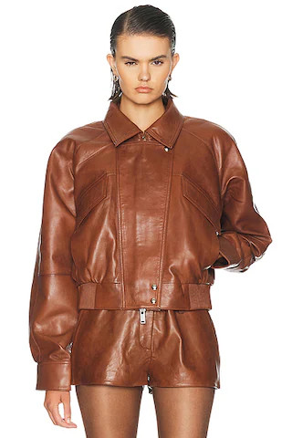 Lykke Leather Jacket | FWRD 