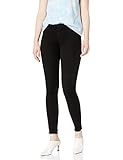 J Brand Jeans Women's 485 Mid Rise Skinny Pant, Black, 24 | Amazon (US)