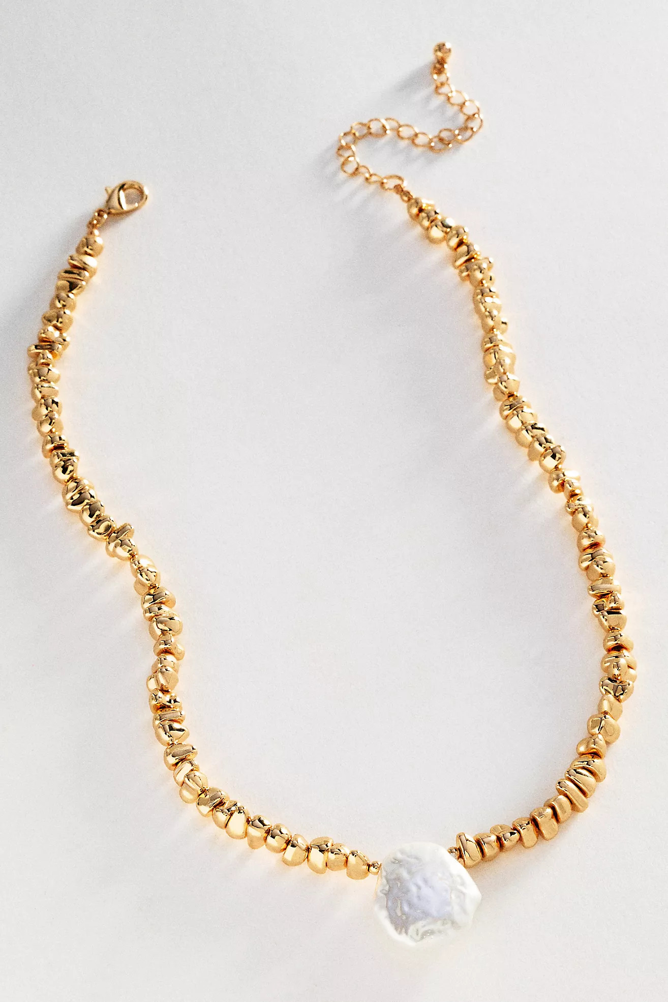 Mixed Bead Pearl Necklace | Anthropologie (US)