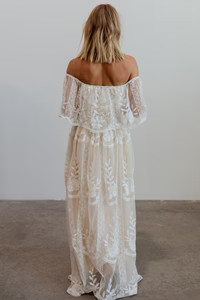 Leon Off Shoulder Maxi Dress | Baltic Born