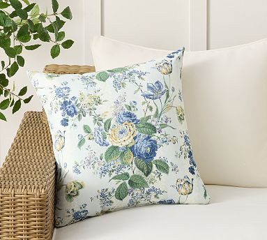 Arden Printed Reversible Outdoor Pillow | Pottery Barn (US)