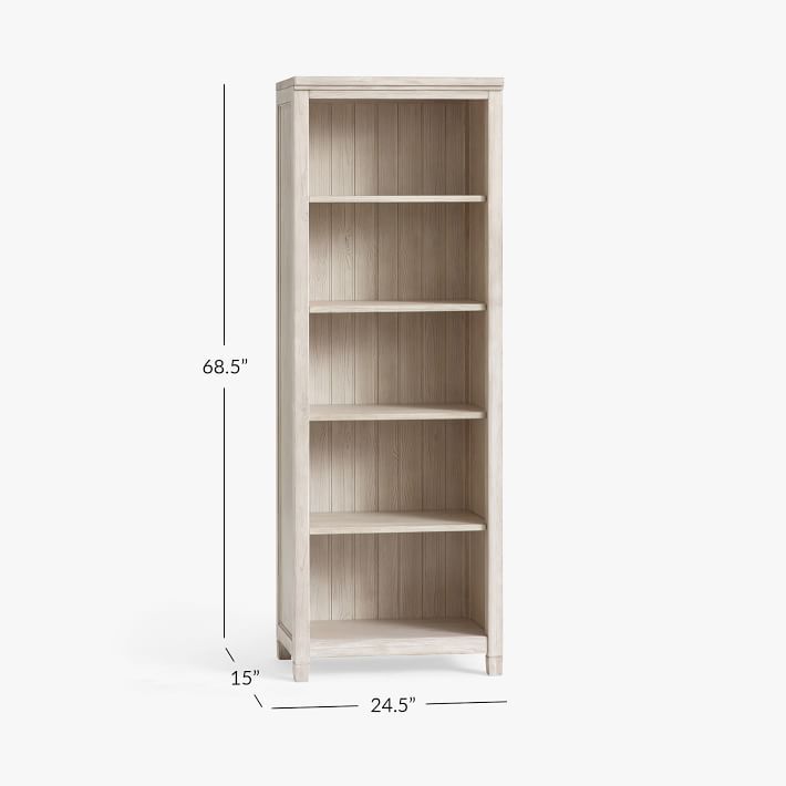 Beadboard Tall Bookcase | Pottery Barn Teen