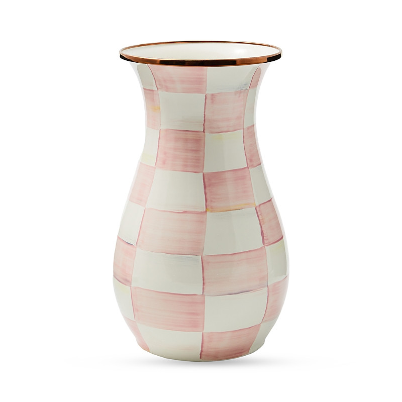 Mackenzie-Childs Rosy Check Tall Vase | Bloomingdale's (US)