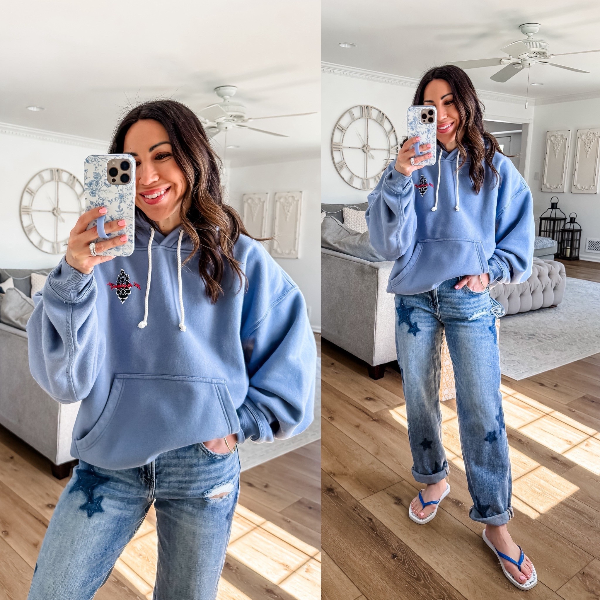 Code TAMMY20 through 4/11. XS hoodie. 25 boyfriend jeans.

#LTKPetite #LTKSaleAlert #LTKOver40